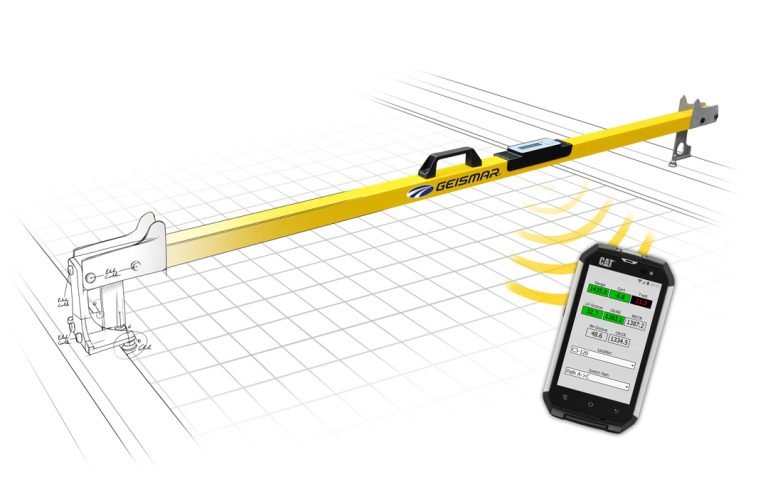 Righello digitale Bluetooth Garnet-DL per misurazioni precise con display chiaro