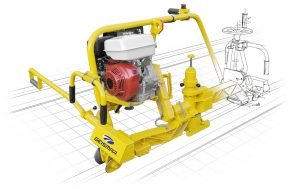 Ergonomic rail profile grinding machine offering high efficiency and ease of use