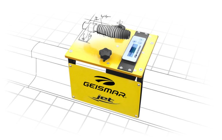 Rail inclination measuring system Geismar JET