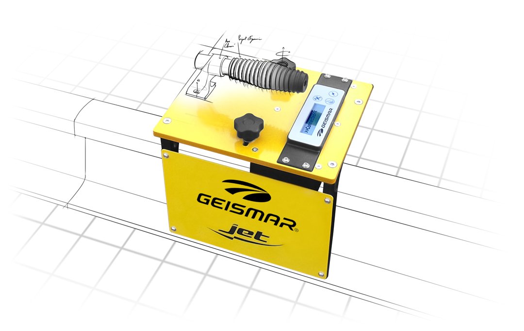 Rail inclination measuring system Geismar JET