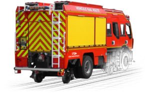 Пожарный автомобиль V2R-LAI является комплексным решением для работы на любых участках пути, в том числе в тоннелях, на мостах, в лесных зонах и т.п.