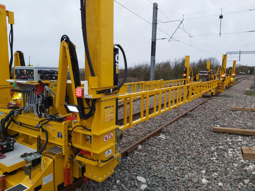 Les machines PEM sont testées au RIDC de Network Rail à Tuxford