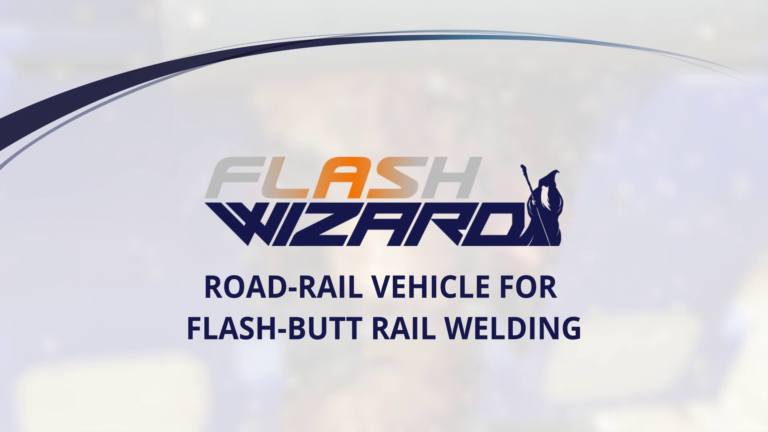 Flash Wizard | Road-rail vehicle for flash-butt rail welding