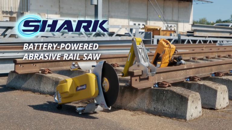 Shark | Battery-powered abrasive rail saw