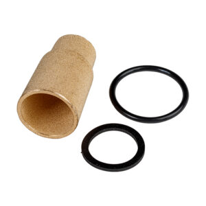 Filter element for hydraulic machinery with sealing kit